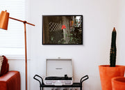 Alexandria Bello - Red Dot - Print poster DIN A3 - black frame - Project See What I See