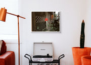 Alexandria Bello - Red Dot - Print poster DinA3 - white frame - Project See What I See