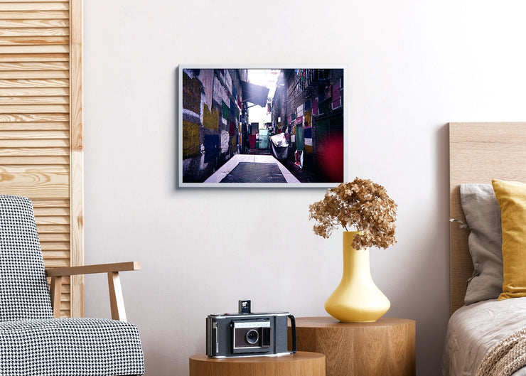 Terienz Adrien A. Rivas - Colored Walls - Print Poster DinA3 frame white - Project Street Photography