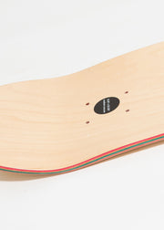 Detail der Oberseite des „AME takes Over” Skateboard Deck